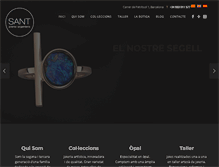 Tablet Screenshot of joieriasant.com